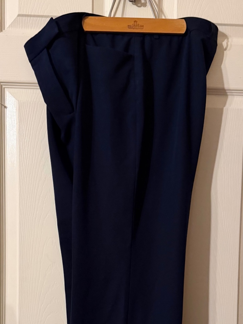 Tommy Hilfiger Navy Straight Leg Dress Pant